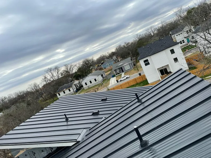 Standing seam metal roof panels with vents for Skylight Repair in Randallstown